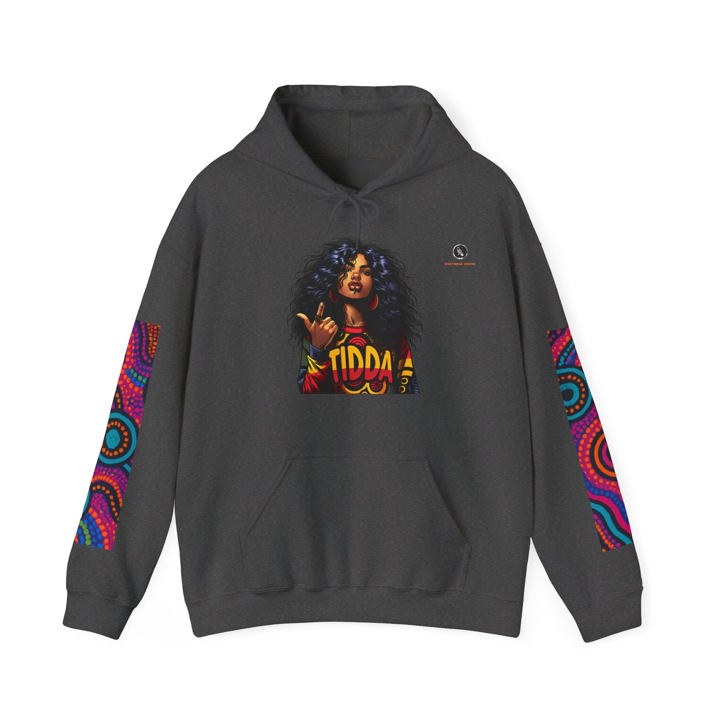 TIDDA -Trendy Hoodie with Bold Graphics and Perfect for Casual Wear-MOB