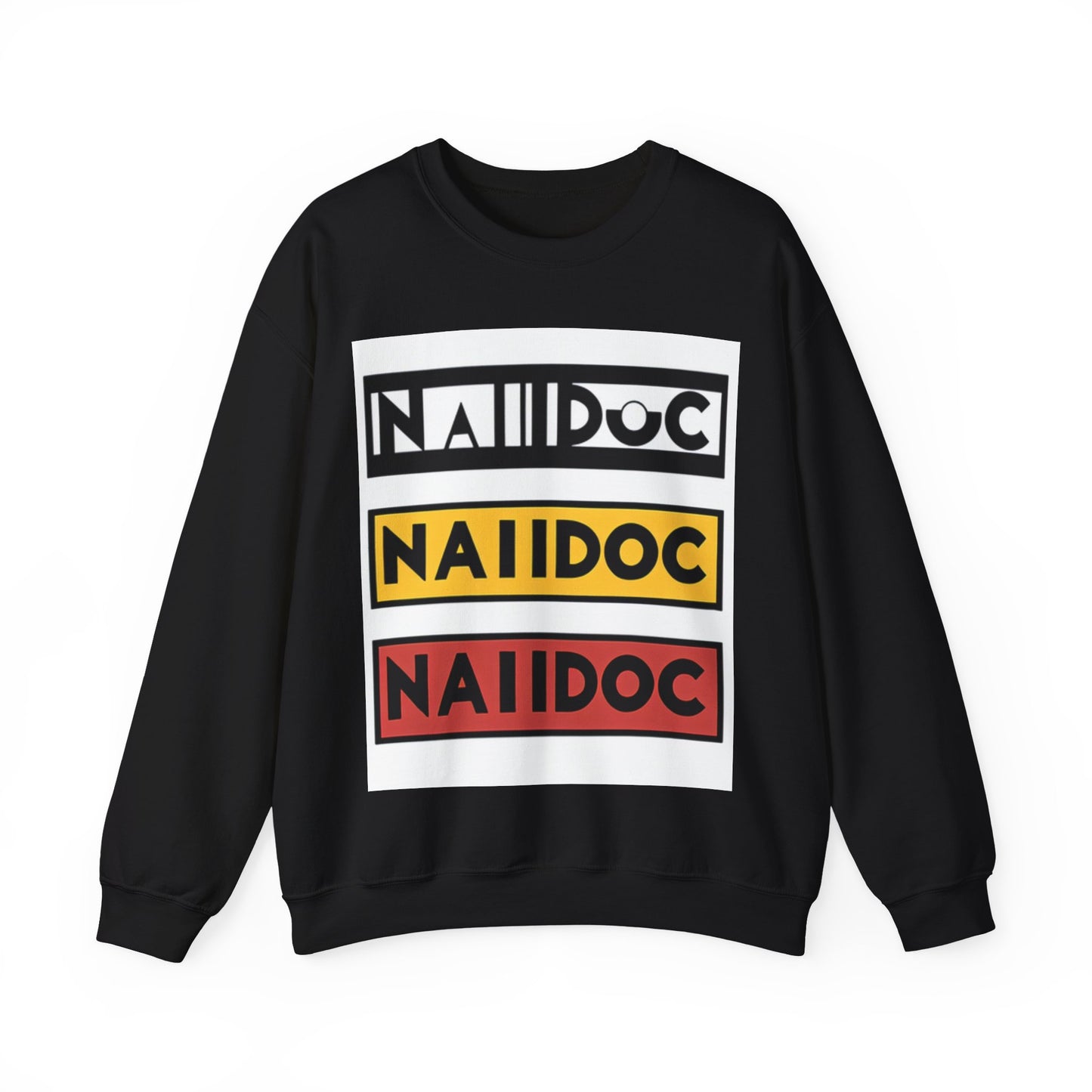 NAIDOC Inspired Crewneck Unisex Sweatshirt,, Comfy Casual Wear, Perfect for NAIDOC Week- Ally Friendly