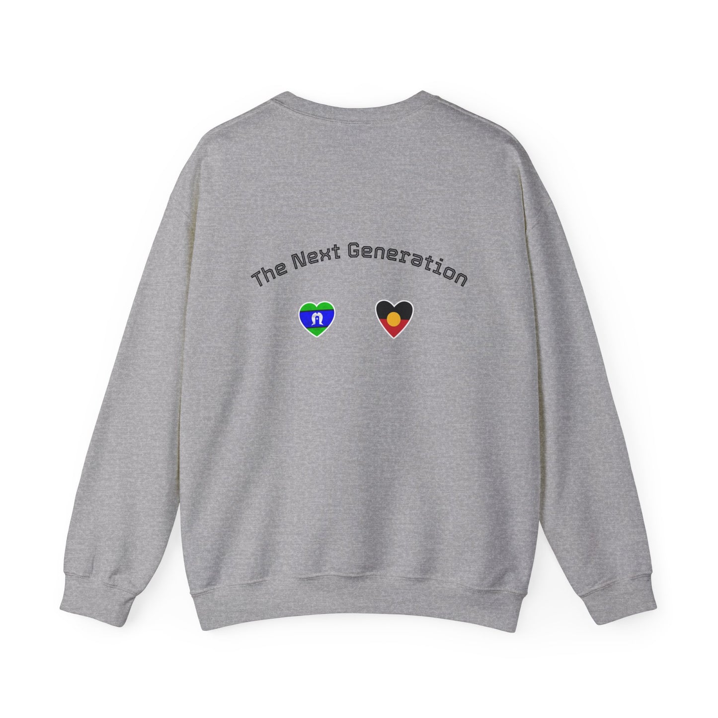 NAIDOC Unisex Sweatshirt, Statement Sweater, Social Justice Apparel-MOB