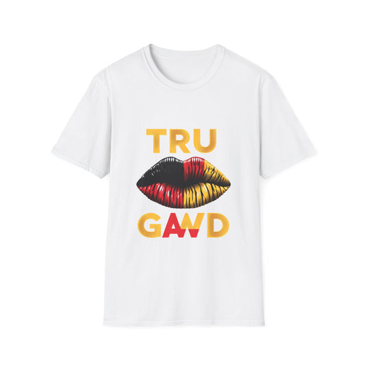 Tru Gawd Lip Print T-Shirt-MOB