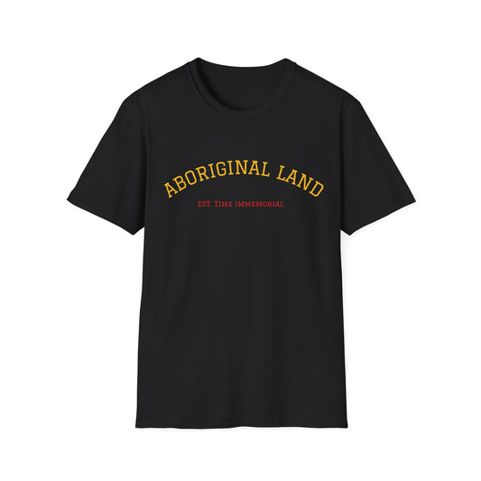 Aboriginal Land Unisex Soft style T-Shirt | Eco-Friendly, Casual Wear-MOB