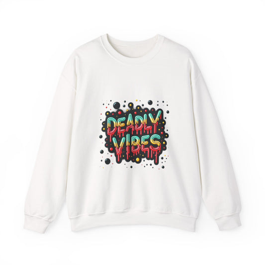 Deadly Vibes- Unisex Crewneck Sweatshirt-MOB