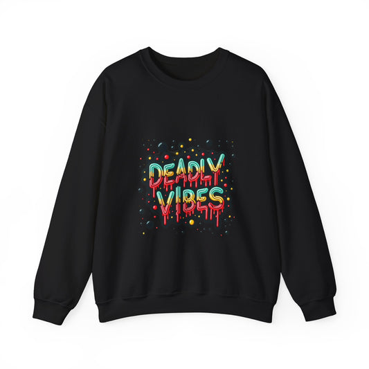 Deadly Vibes- Unisex Crewneck Sweatshirt-MOB