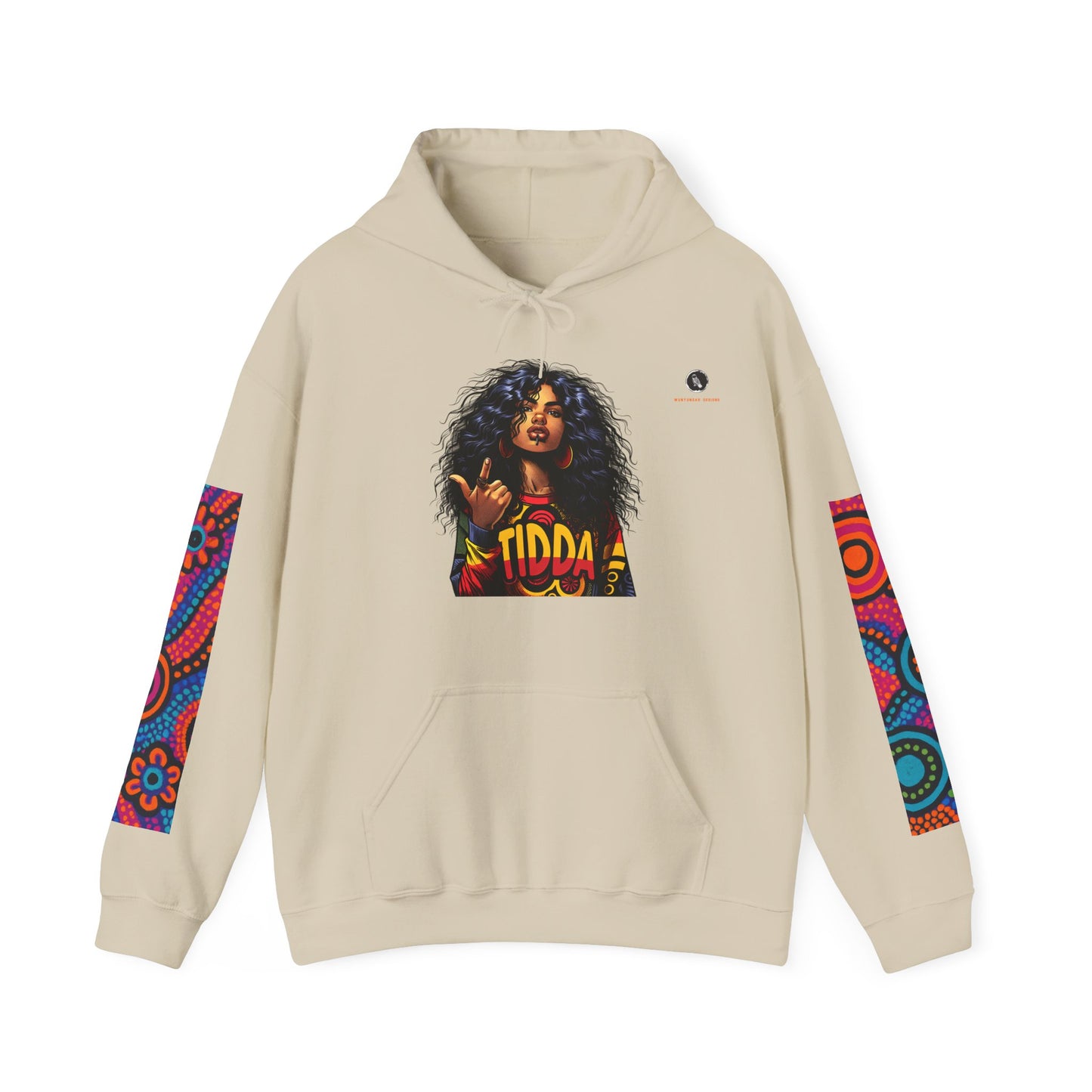 TIDDA -Trendy Hoodie with Bold Graphics and Perfect for Casual Wear-MOB