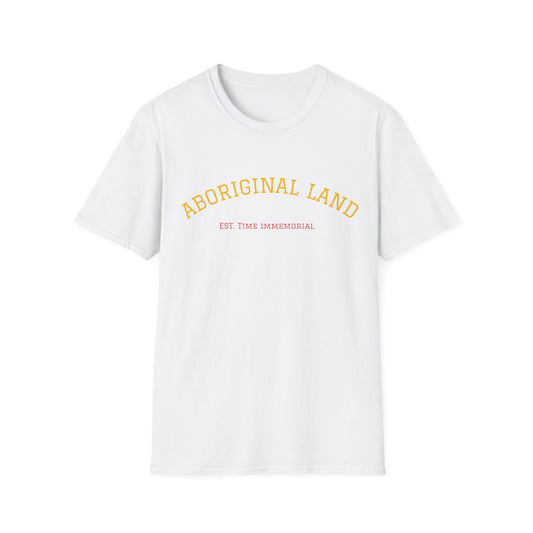 Aboriginal Land Unisex Soft style T-Shirt | Eco-Friendly, Casual Wear-MOB
