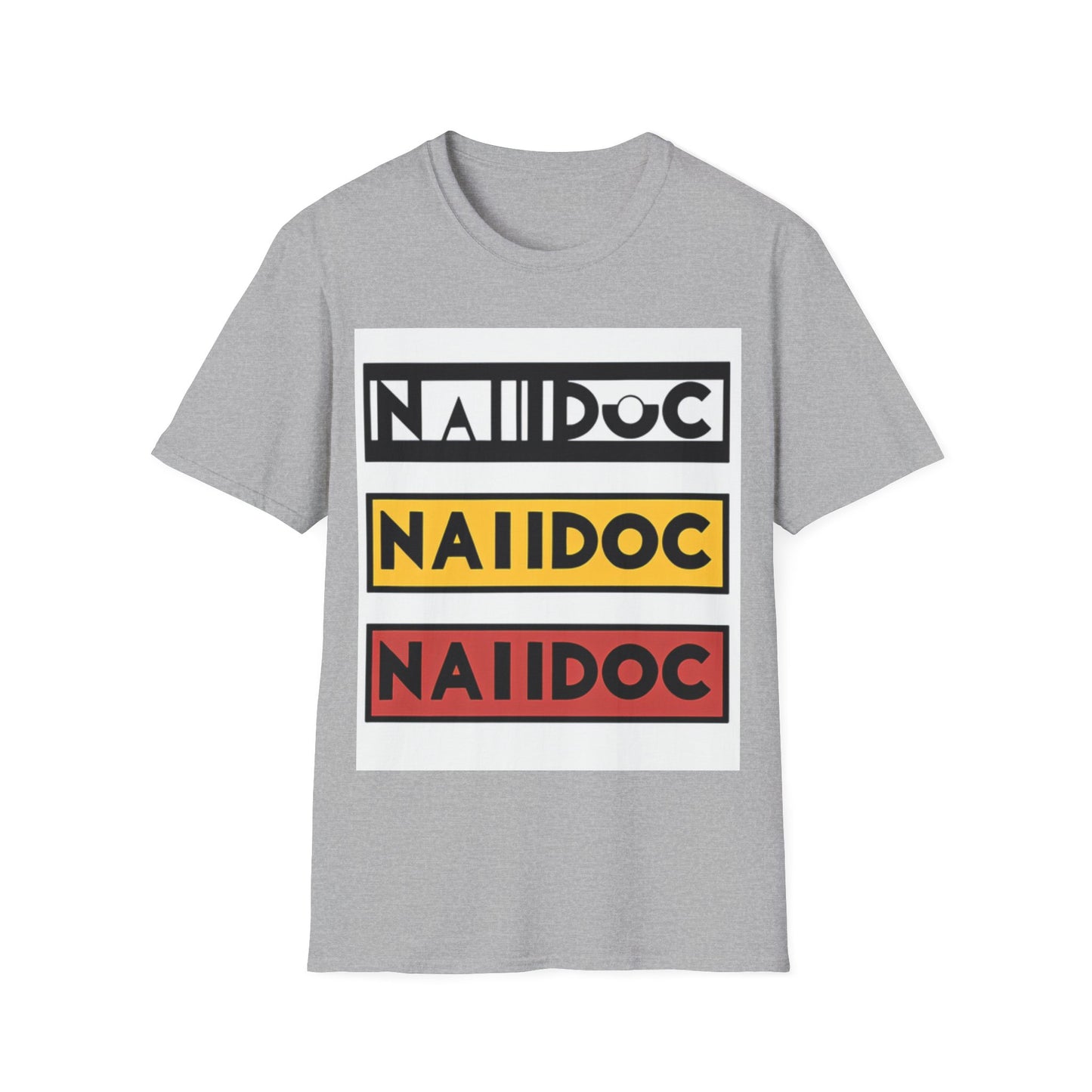 NAIDOC Celebration Unisex Softstyle T-Shirt-Ally Friendly
