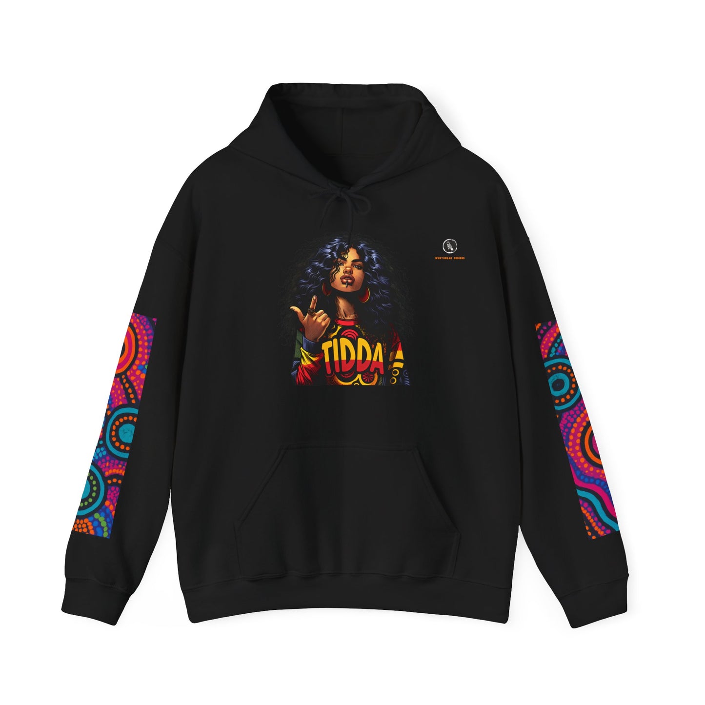 TIDDA -Trendy Hoodie with Bold Graphics and Perfect for Casual Wear-MOB